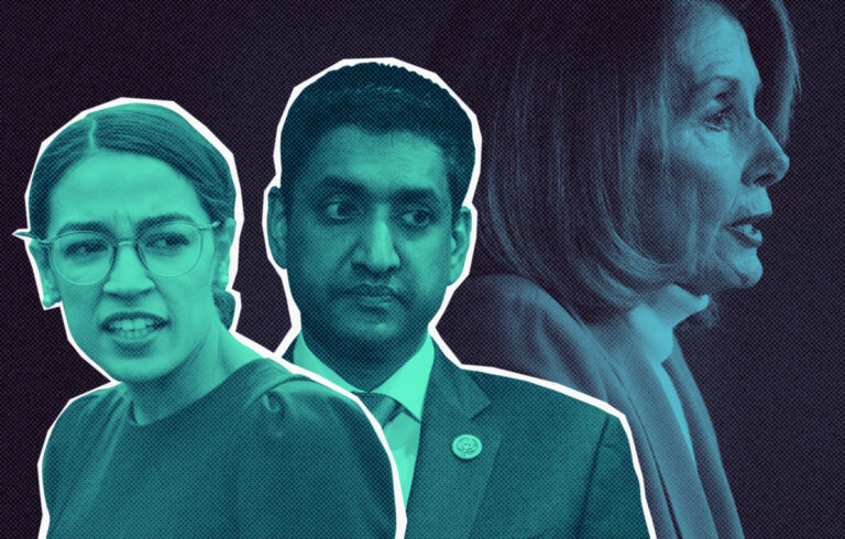 Pelosi in Feud with AOC and Other Progressives in Her Party