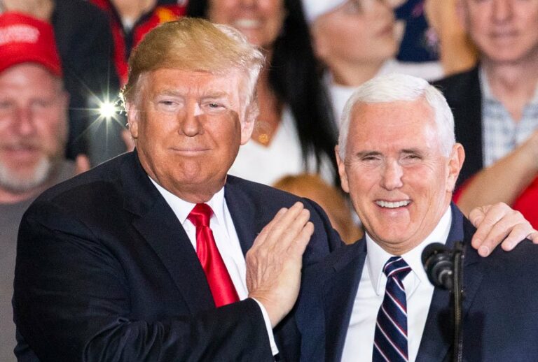Trump Sticks With Pence For 2020