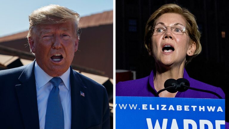 Warren Vows to Investigate Trump If She Is Elected