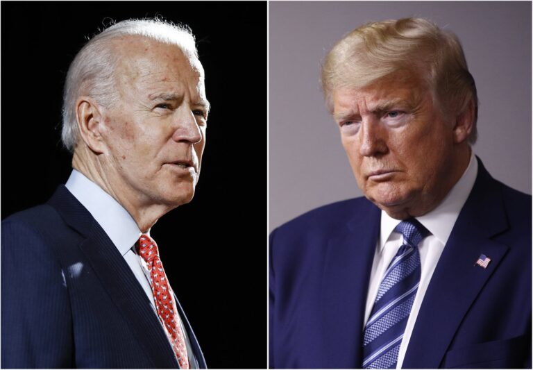 Trump knocks Biden for campaigning from basement amid virus