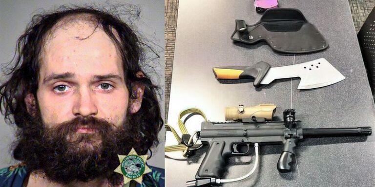 Violent Axe-wielding Antifa Protester Arrested and Released Twice